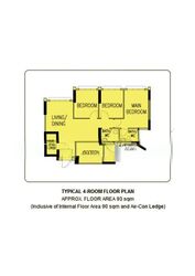 Blk 511B Oleander Breeze @ Yishun (Yishun), HDB 4 Rooms #601574071